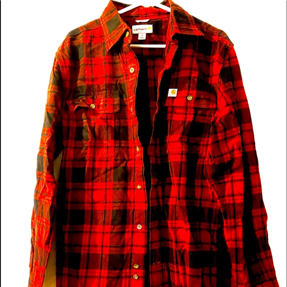 Mens Carhartt flannel Size: Medium